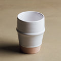 Earth Hues White & Tumbleweed Beldi Cup - Moroccan Dinnerware