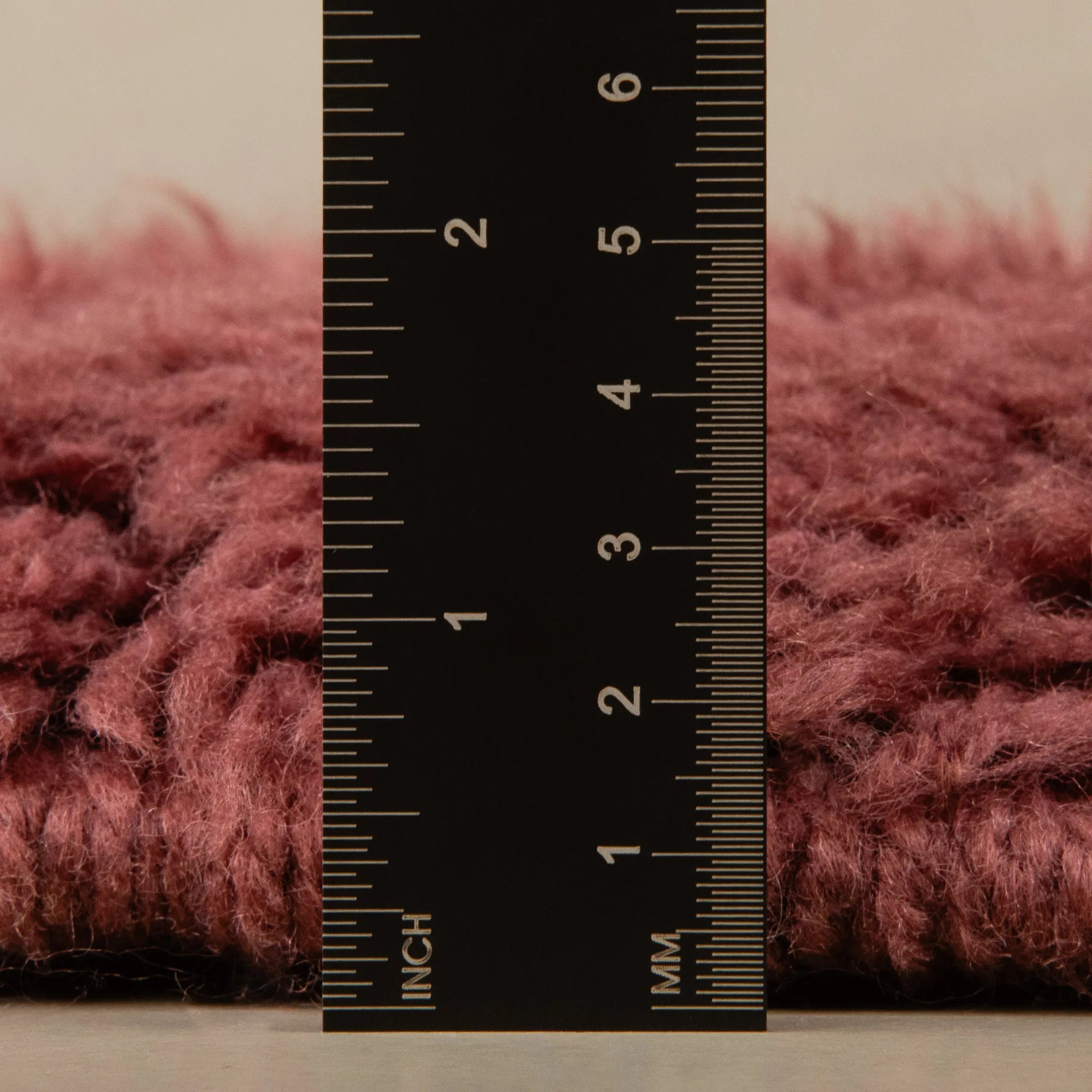 Earth Red - Luxury Shag Moroccan Runner Rug - Benisouk