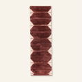 Earth Red -  Luxury Shag Moroccan Runner Rug