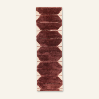 Earth Red -  Luxury Shag Moroccan Runner Rug