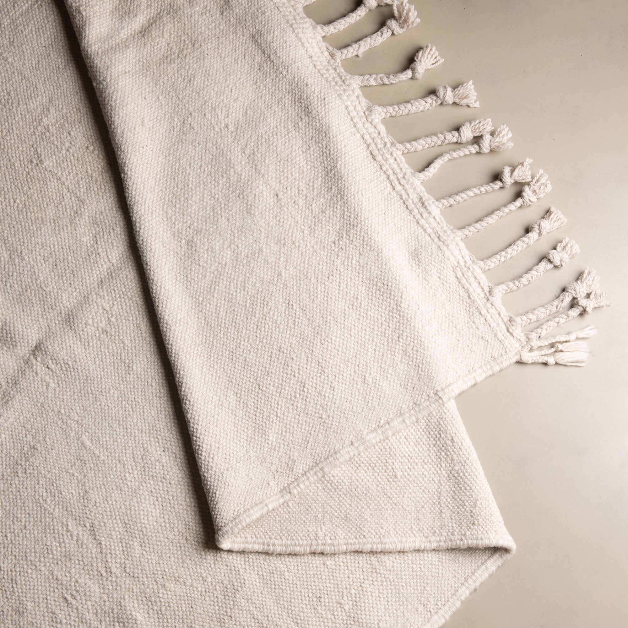 Elbayda - Flatweave Moroccan rug - Benisouk