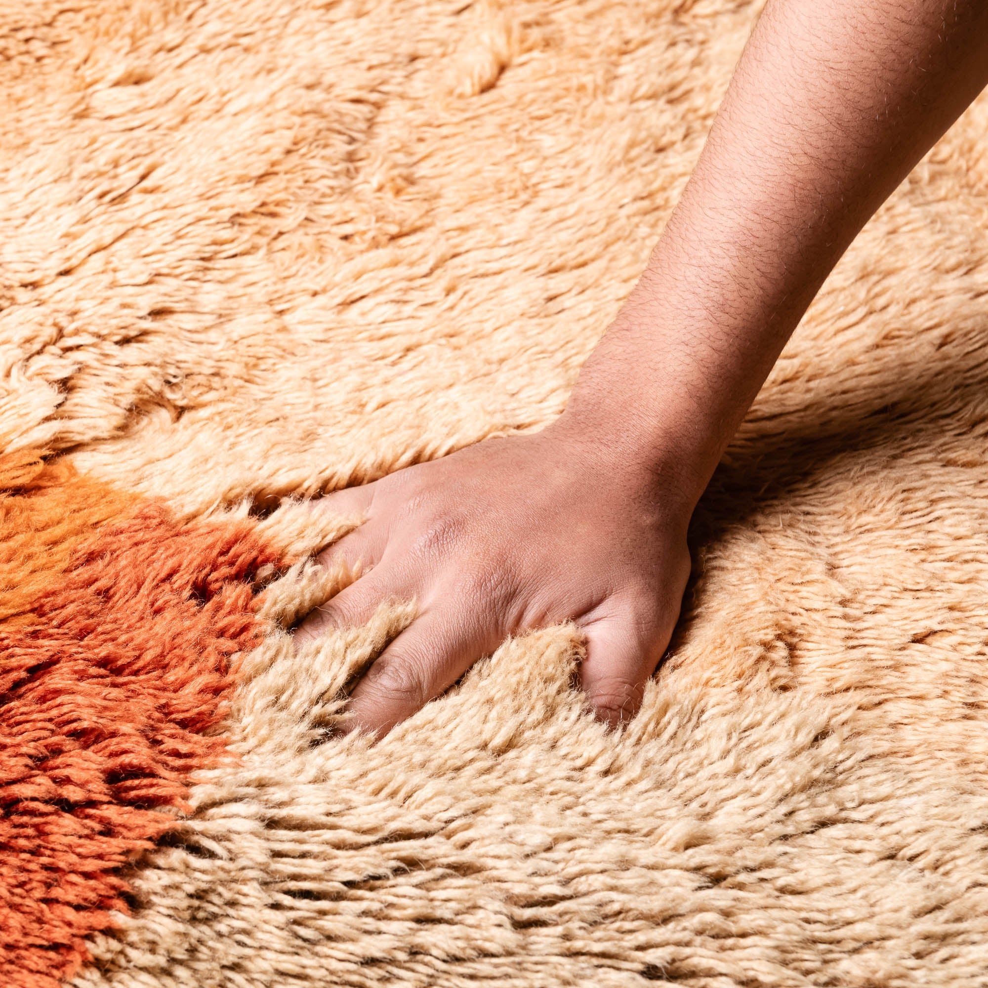 Elegance - Luxury Shag Moroccan Rug - Benisouk