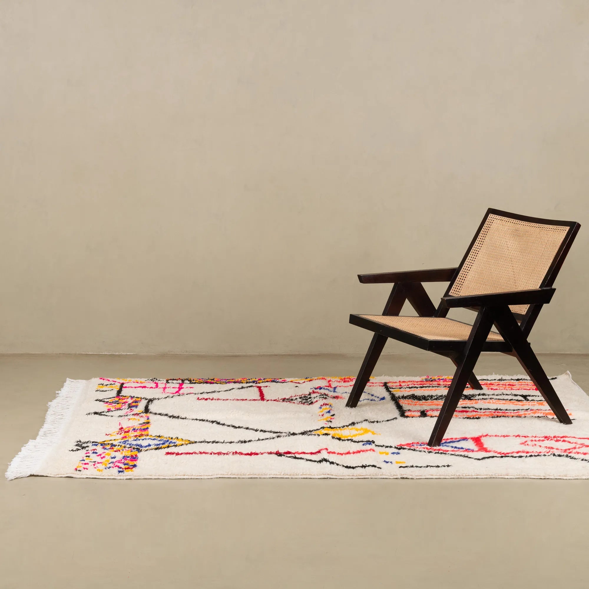 Emel - Shag Moroccan rug - Benisouk