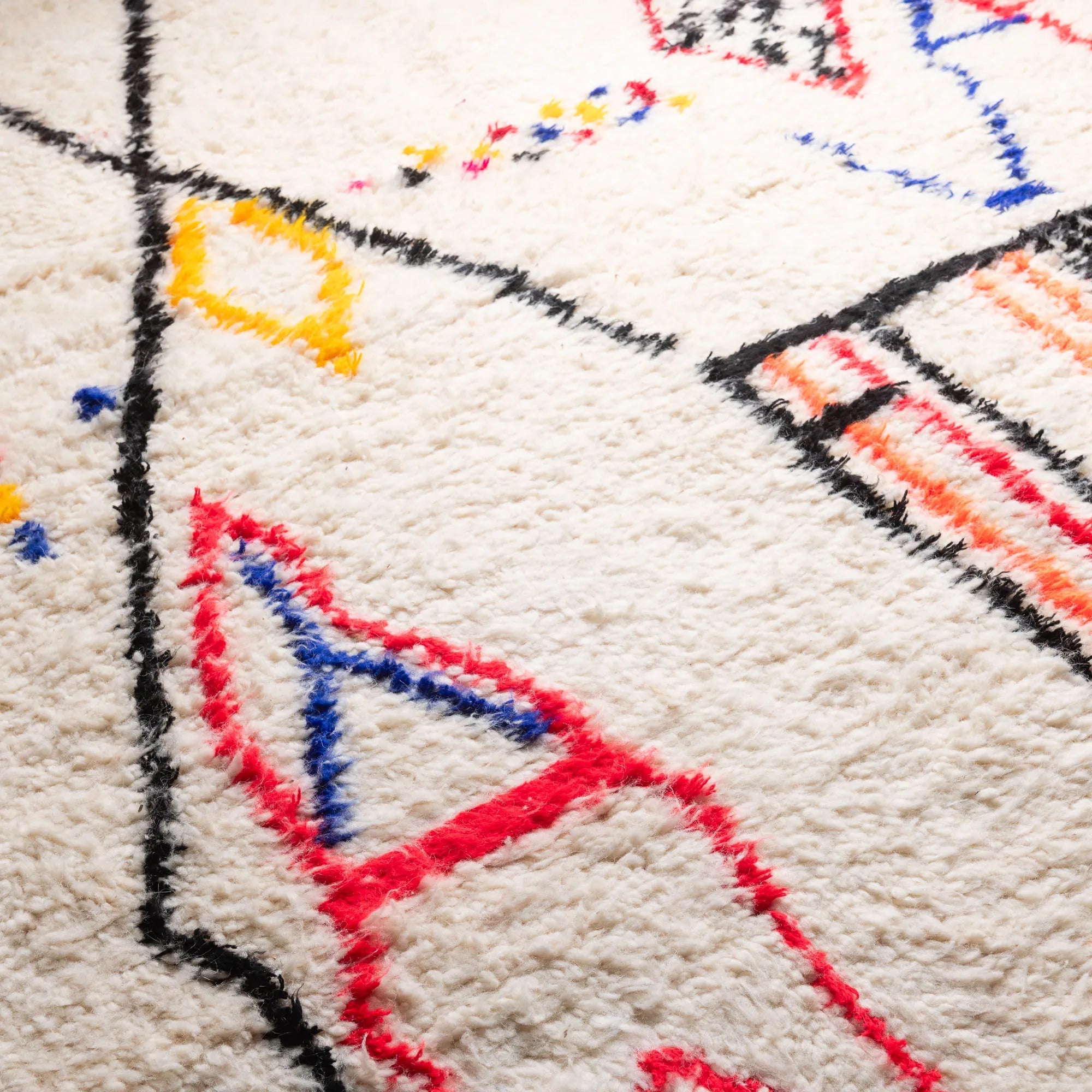 Emel - Shag Moroccan rug - Benisouk