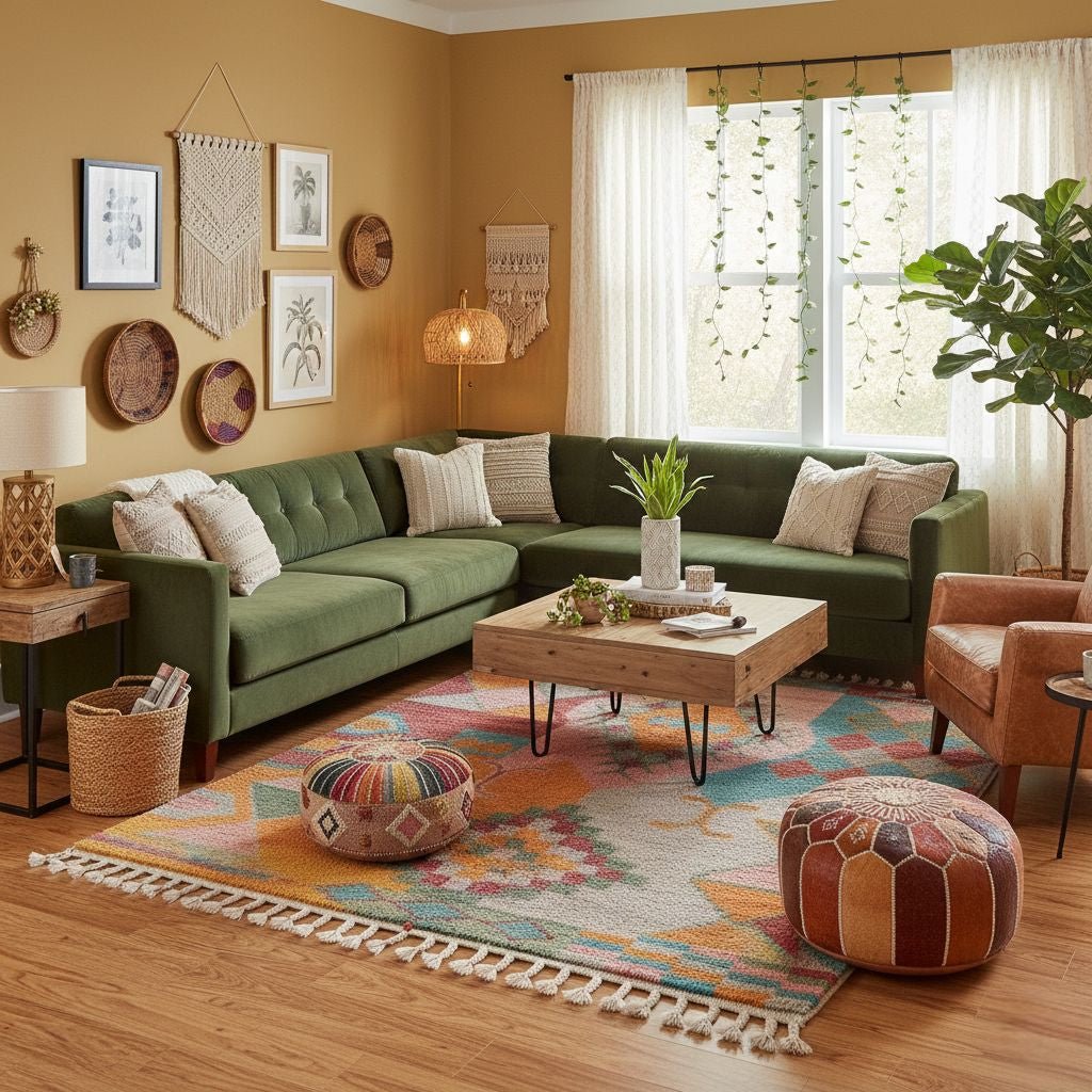 Fadia - Shag Moroccan rug - Benisouk