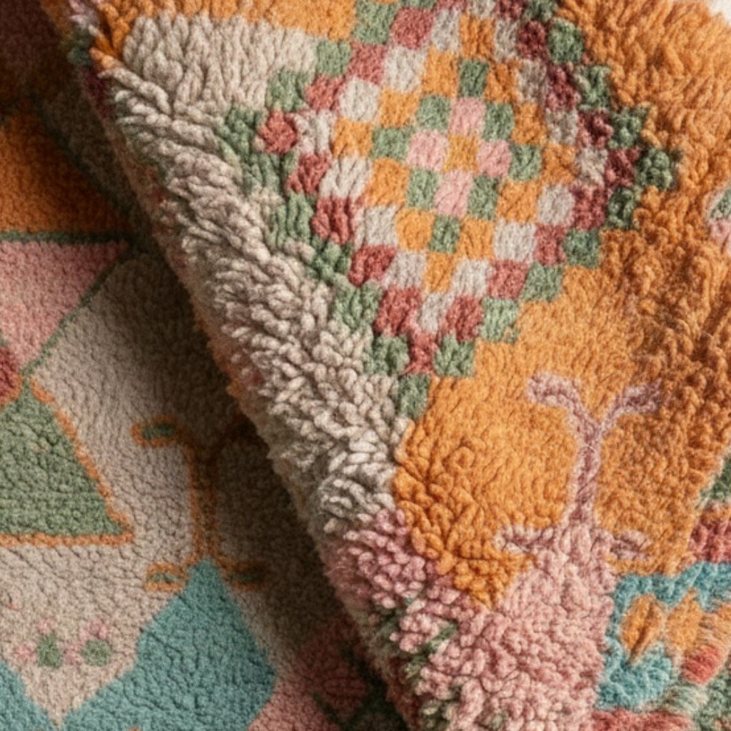 Fadia - Shag Moroccan rug - Benisouk