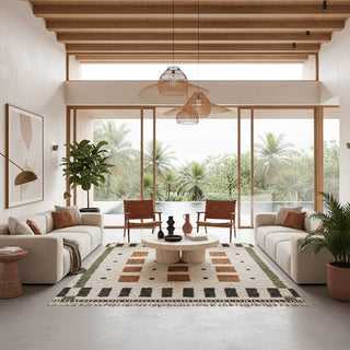 Faiza - Shag Moroccan rug - Benisouk