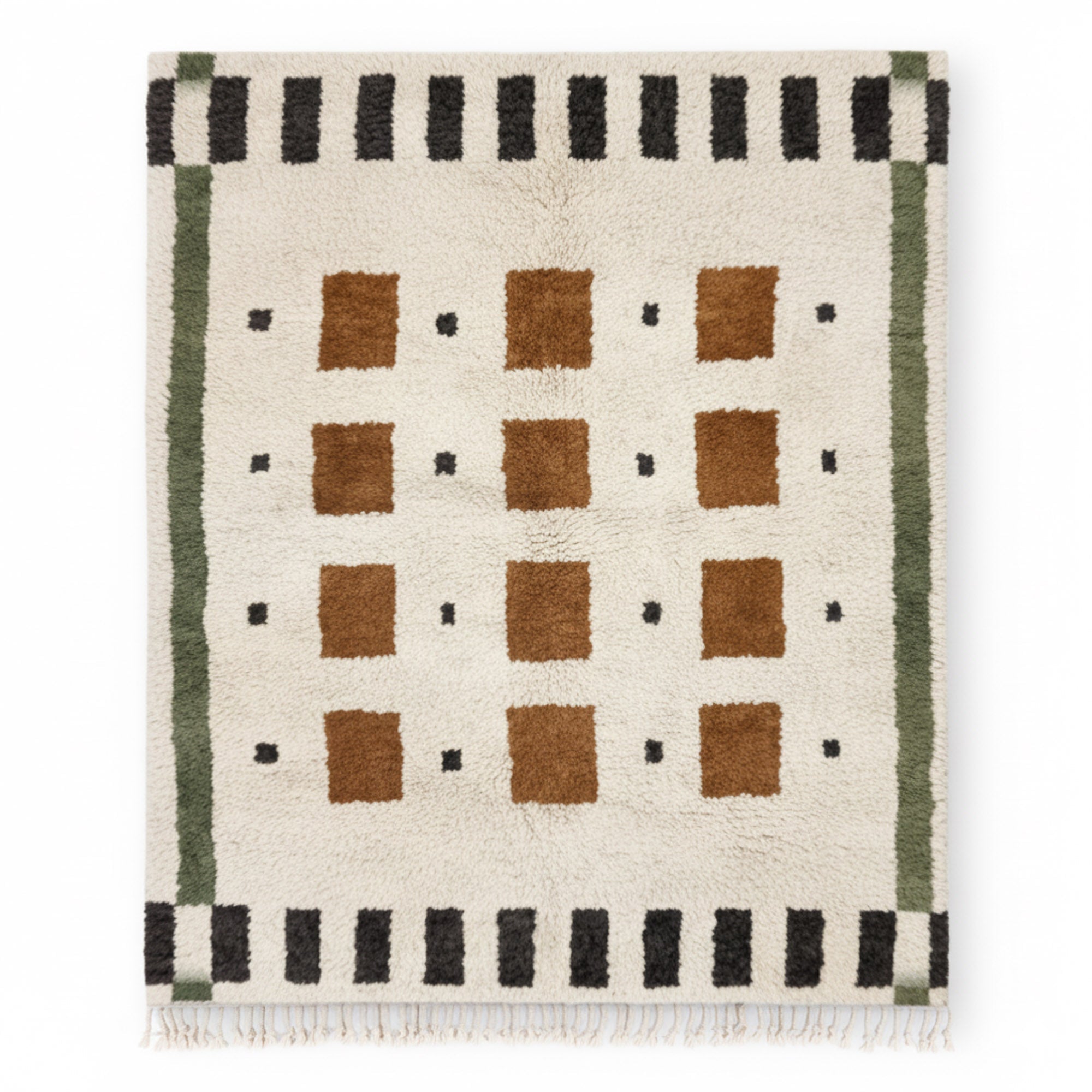 Faiza - Shag Moroccan rug - Benisouk