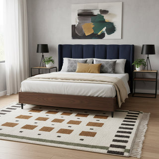 Faiza - Shag Moroccan rug - Benisouk