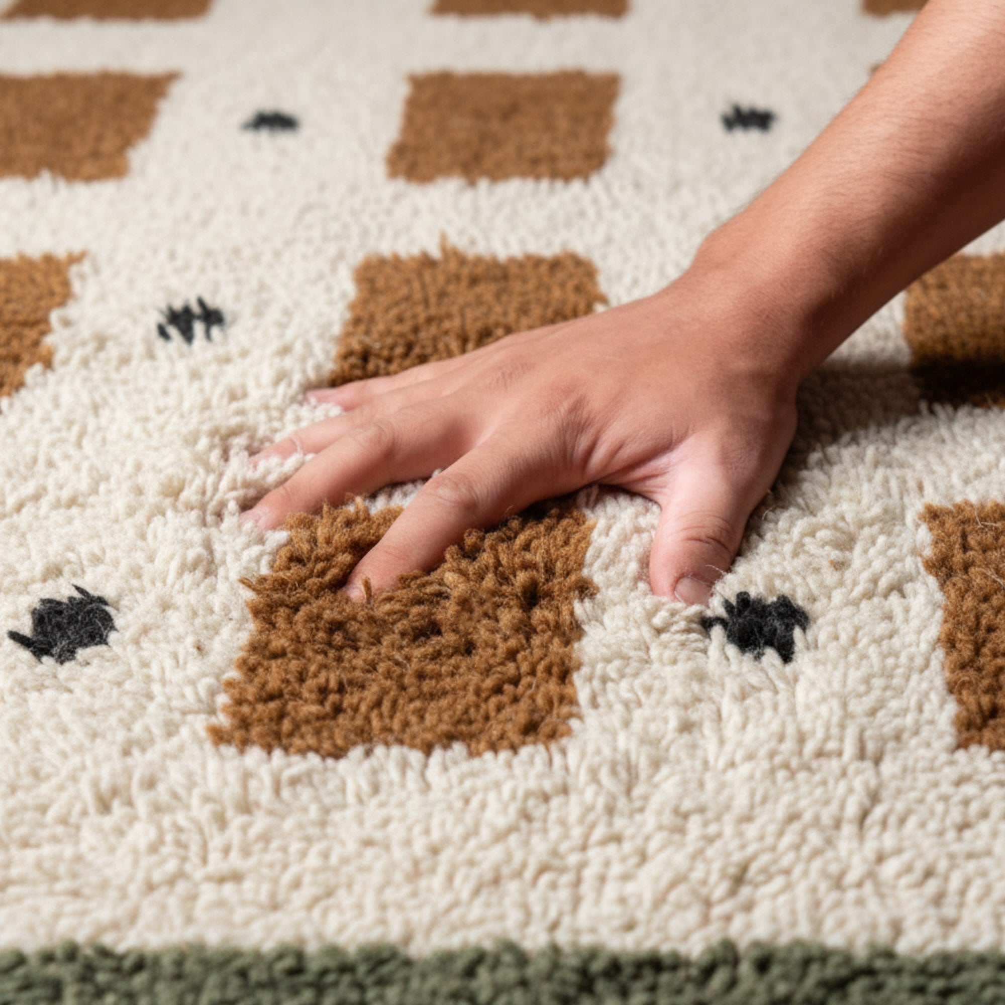 Faiza - Shag Moroccan rug - Benisouk