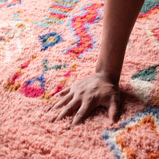 Farah - Shag Moroccan rug - Benisouk