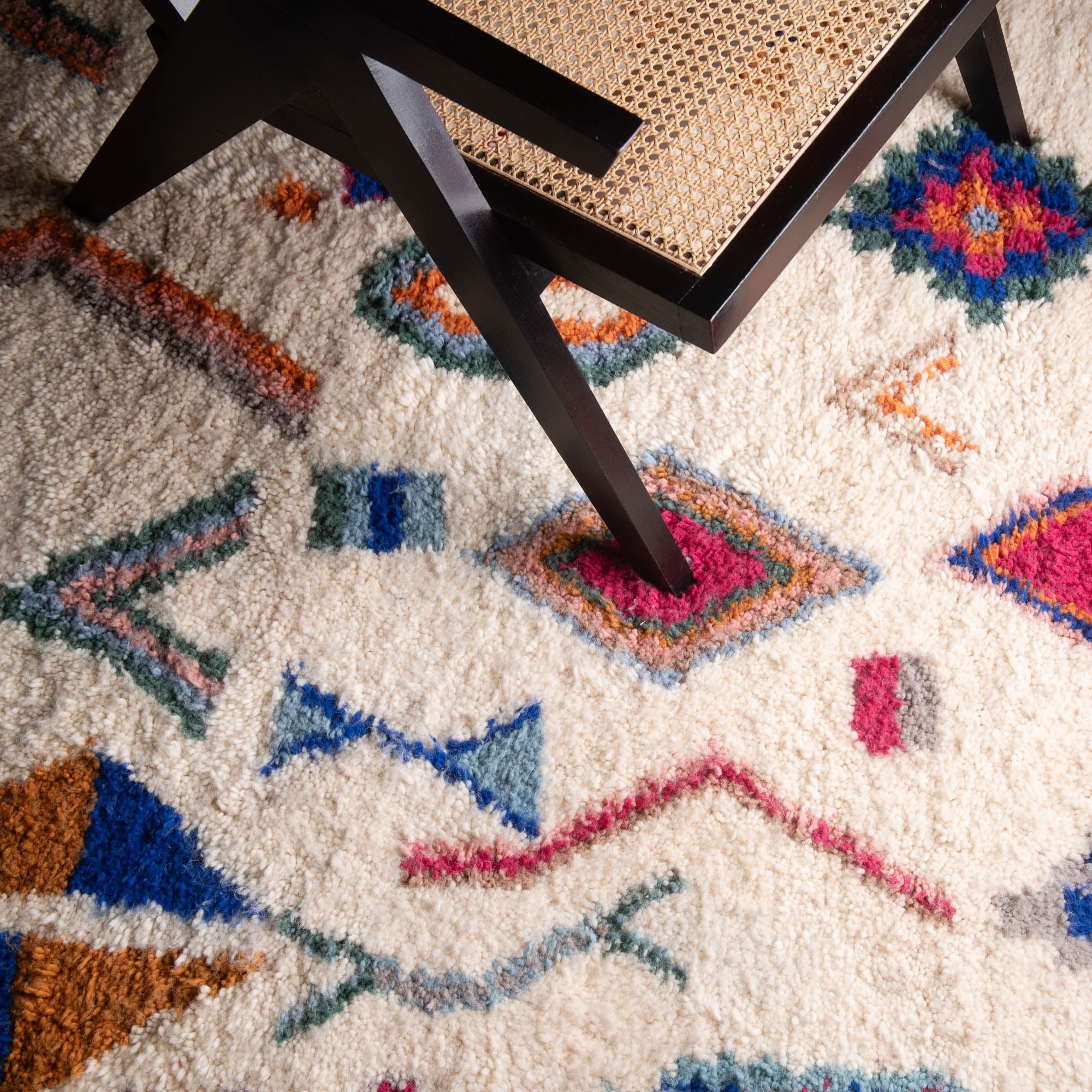 Farahat - Shag Moroccan rug - Benisouk