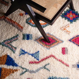 Farahat - Shag Moroccan rug - Benisouk