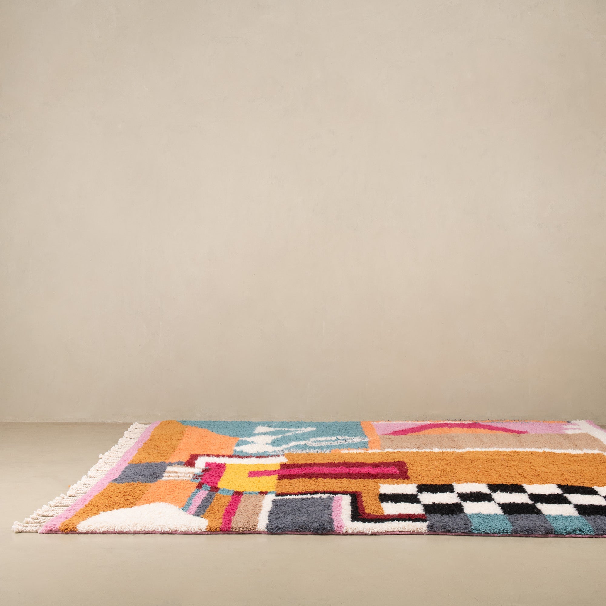 Farida - Shag Moroccan rug - Benisouk