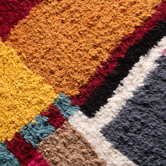 Farida - Shag Moroccan rug - Benisouk