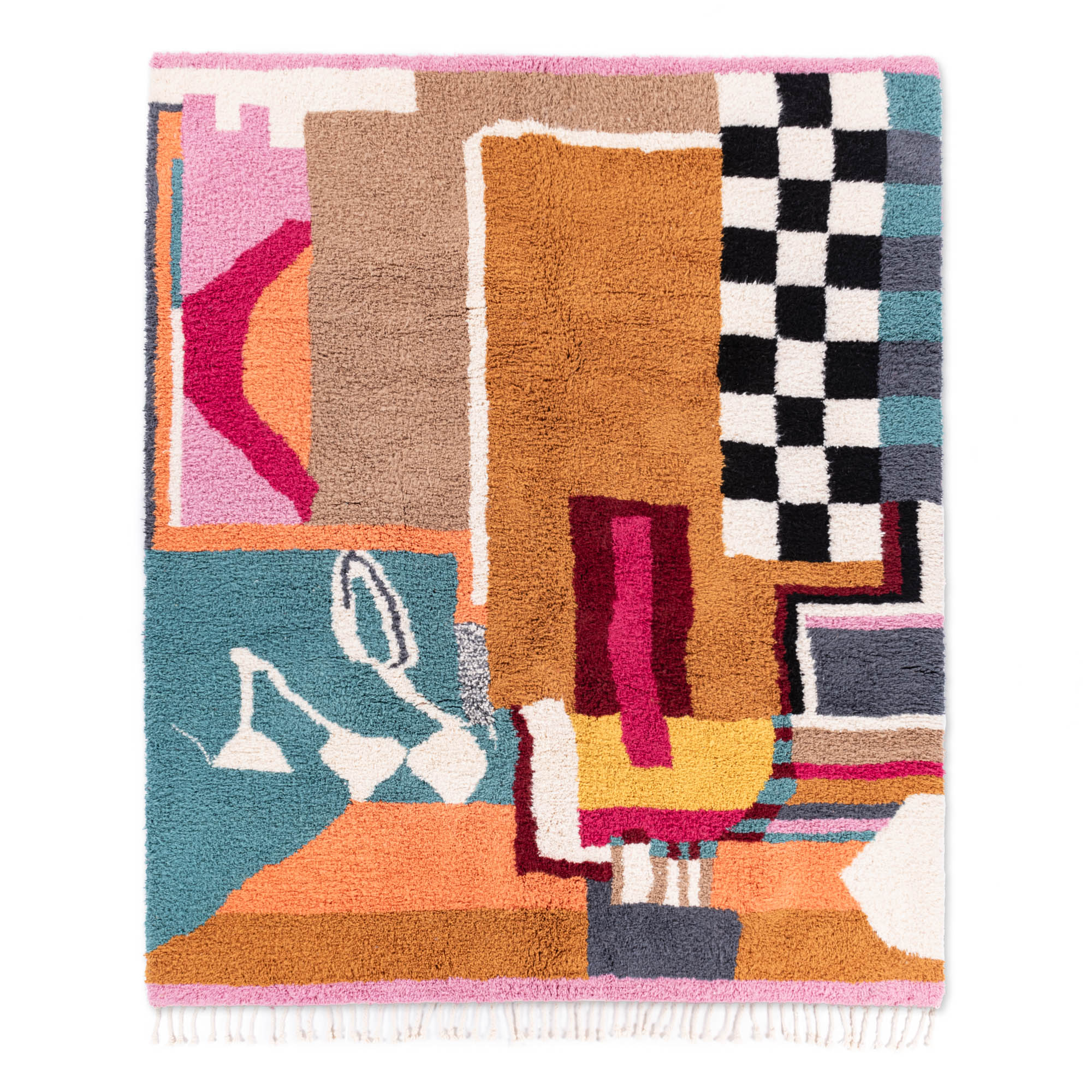 Farida - Shag Moroccan rug - Benisouk