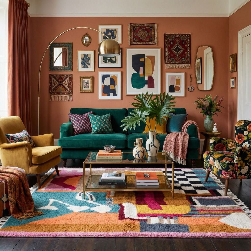 Farida - Shag Moroccan rug - Benisouk