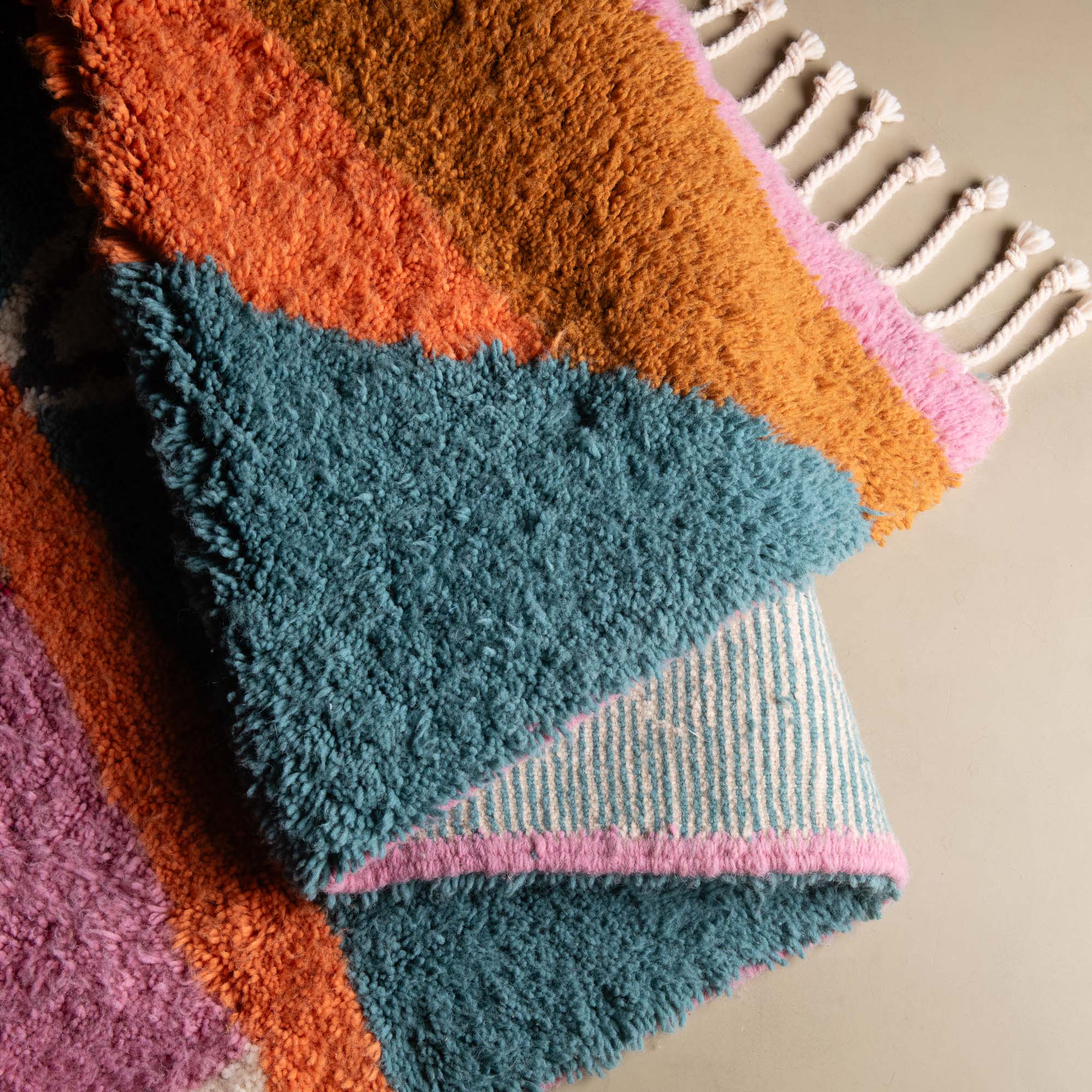 Farida - Shag Moroccan rug - Benisouk