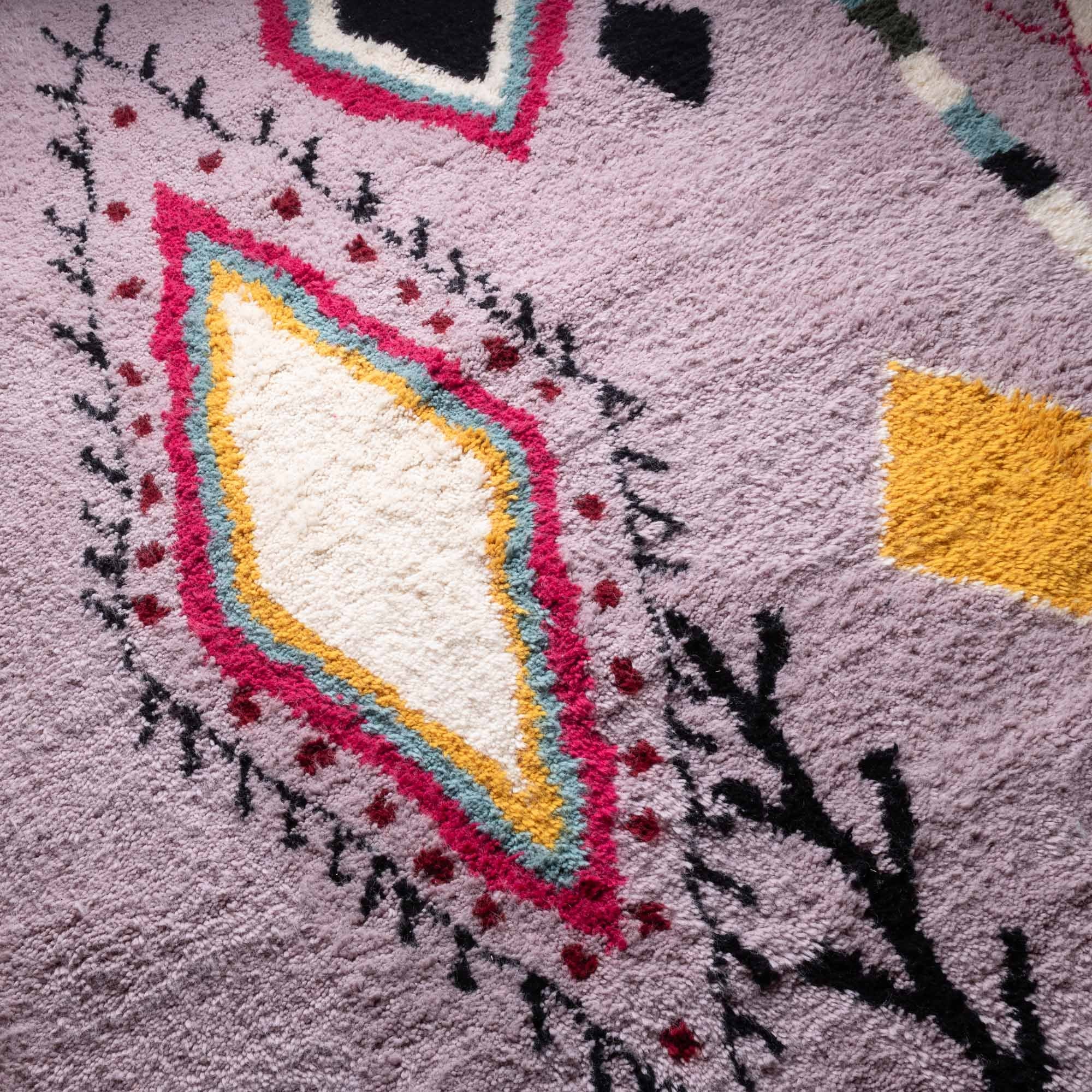 Fariha - Shag Moroccan rug - Benisouk