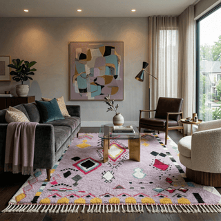 Fariha - Shag Moroccan rug - Benisouk