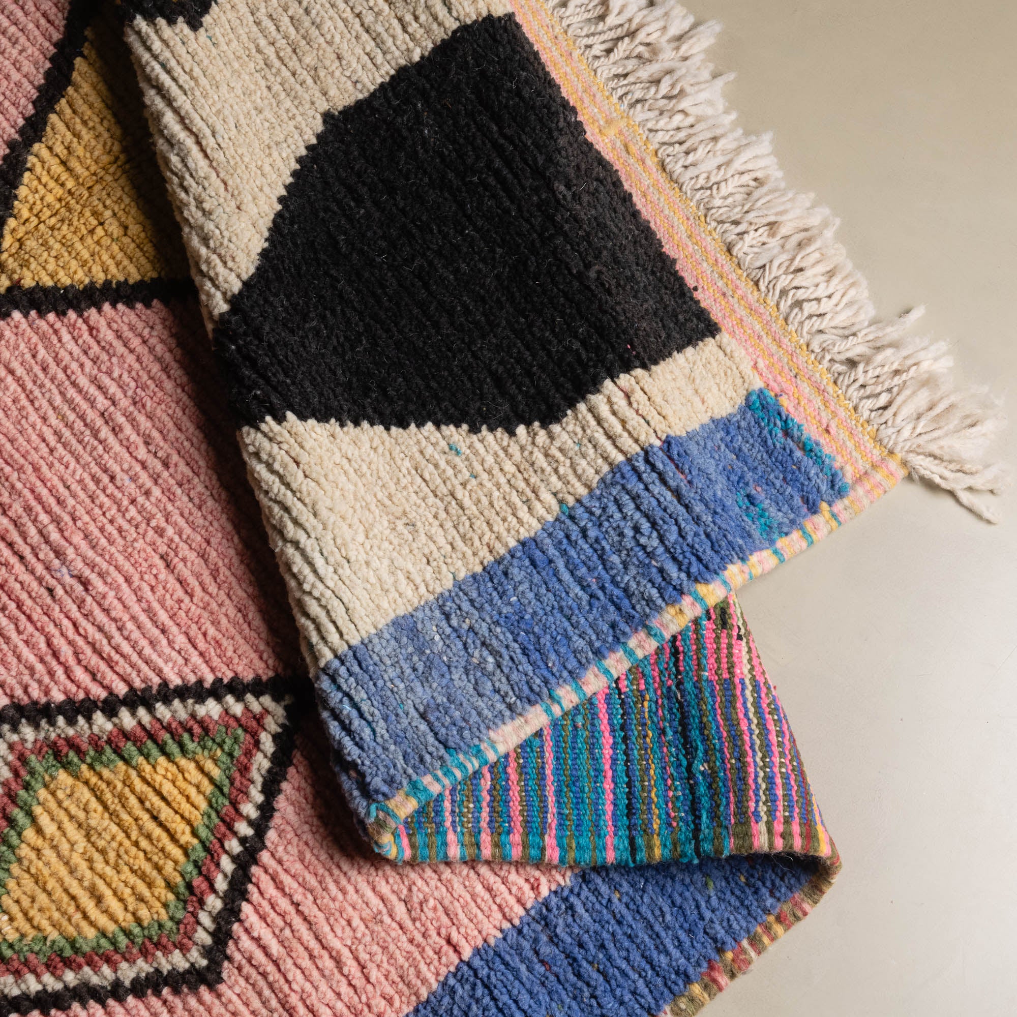 Fatiha - vintage boujad rug - Benisouk