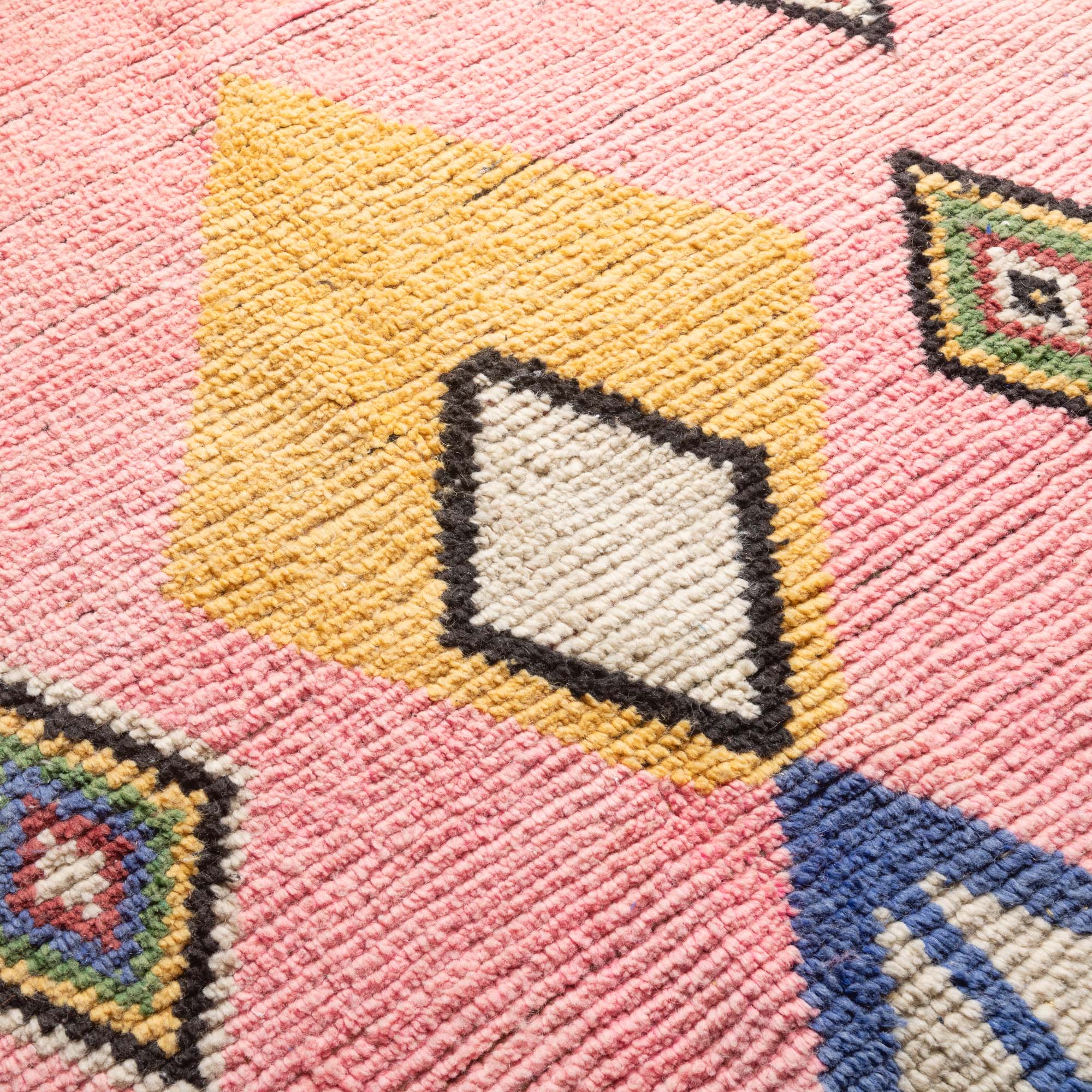 Fatiha - vintage boujad rug - Benisouk