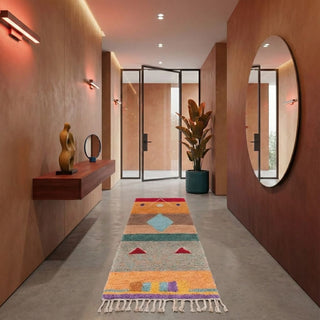 Fatine - Shag Moroccan runner rug - Benisouk
