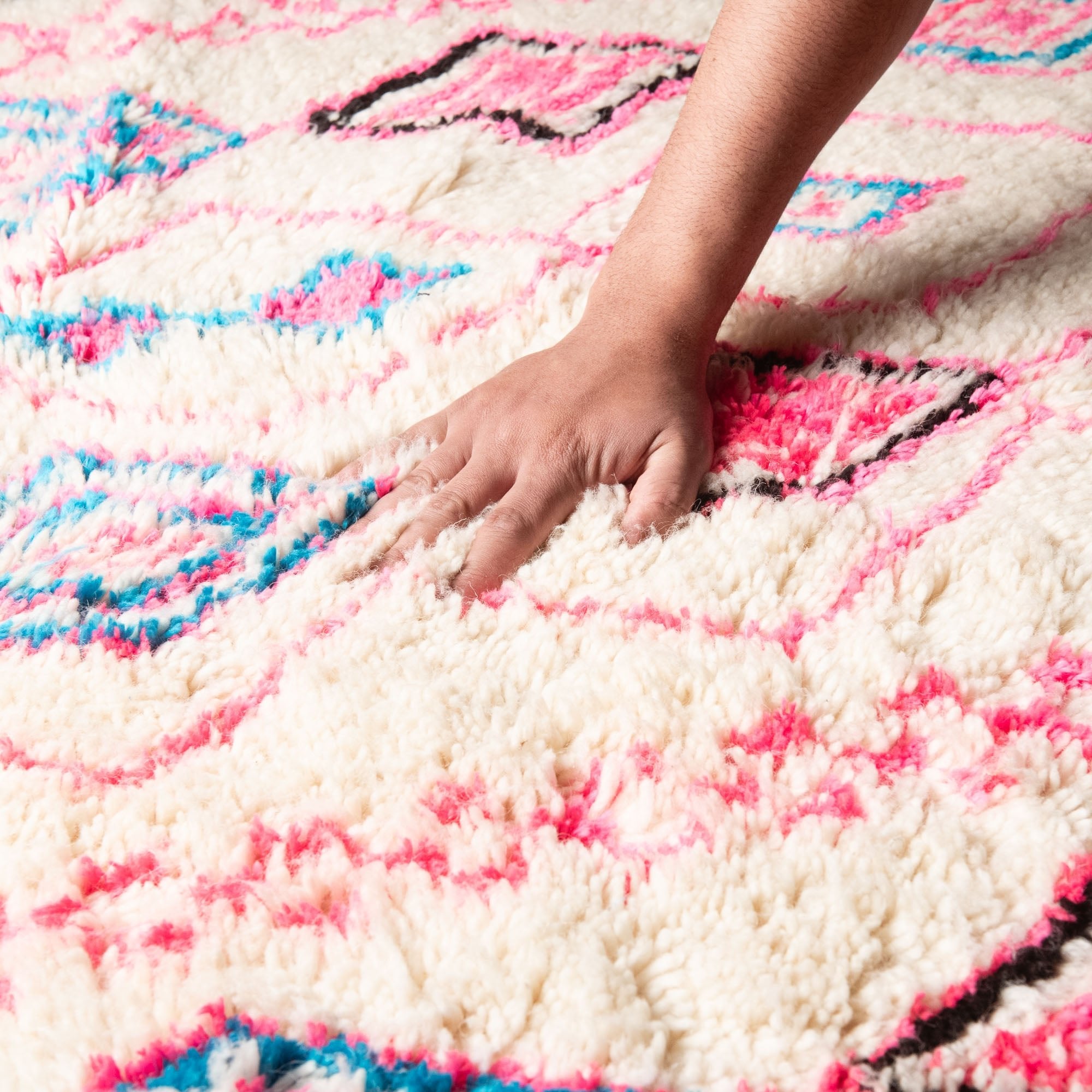 Fenoun - Shag Moroccan rug - Benisouk