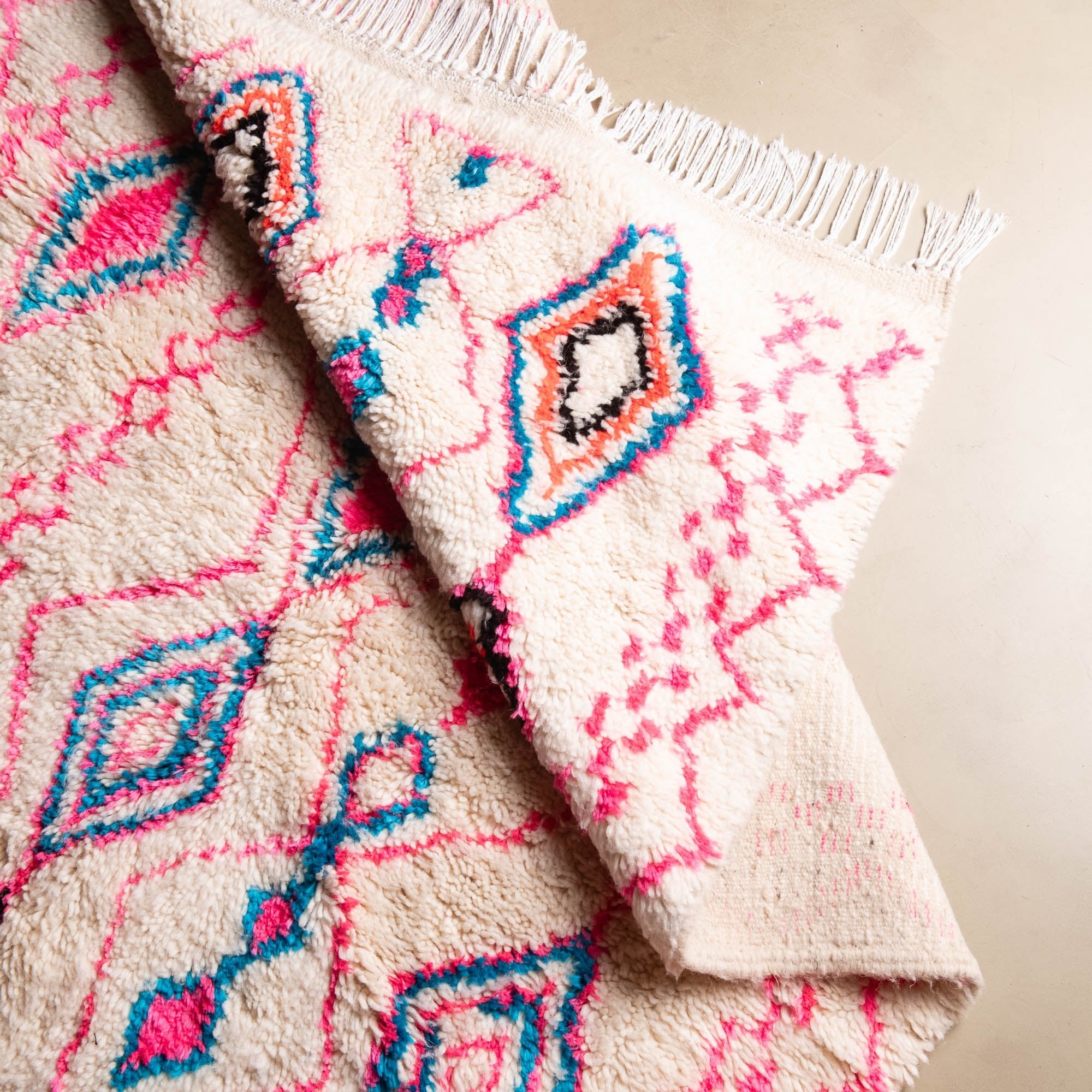 Fenoun - Shag Moroccan rug - Benisouk