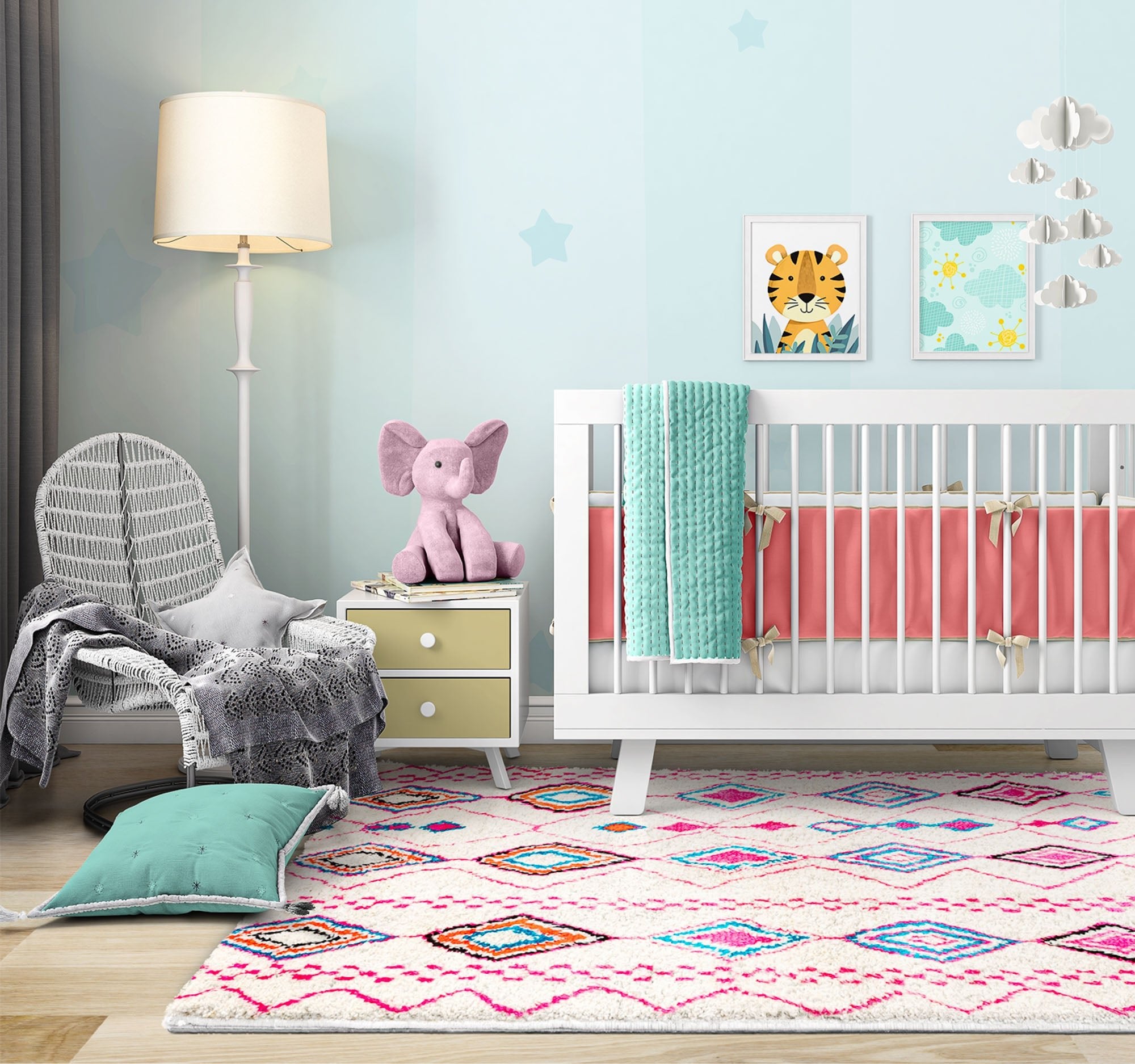 Fenoun - Shag Moroccan rug - Benisouk