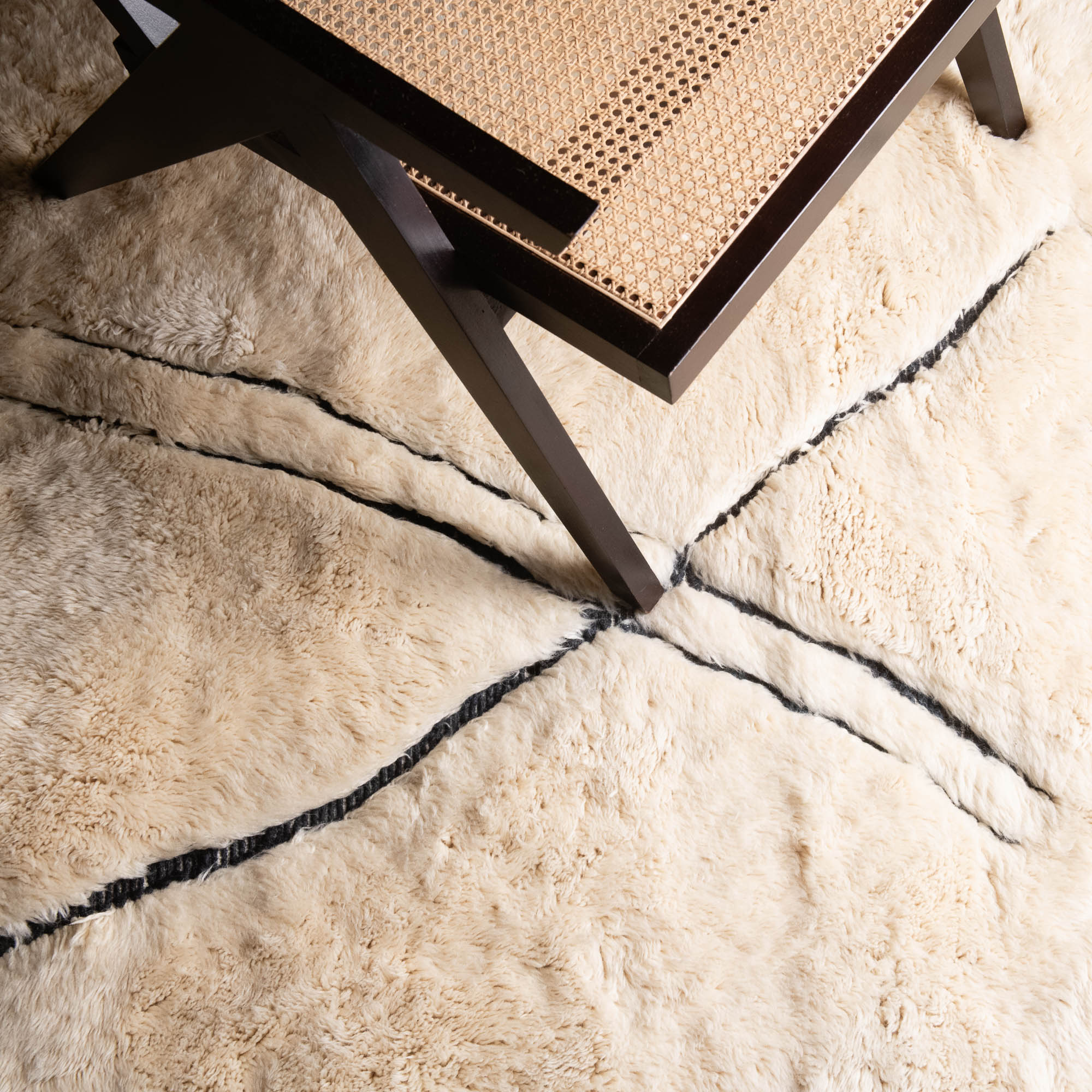 Fertile Valley - Luxury Shag Moroccan Rug - Benisouk