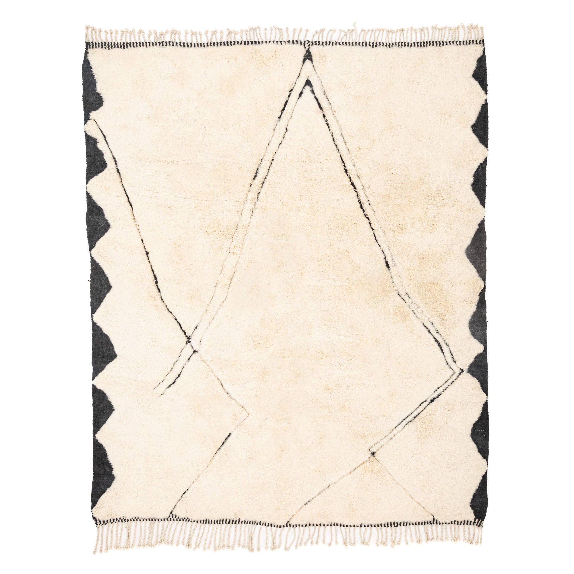 Fertile Valley - Luxury Shag Moroccan Rug - Benisouk