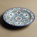 Fez Dinner Plate Blue Green - Moroccan Dinnerware