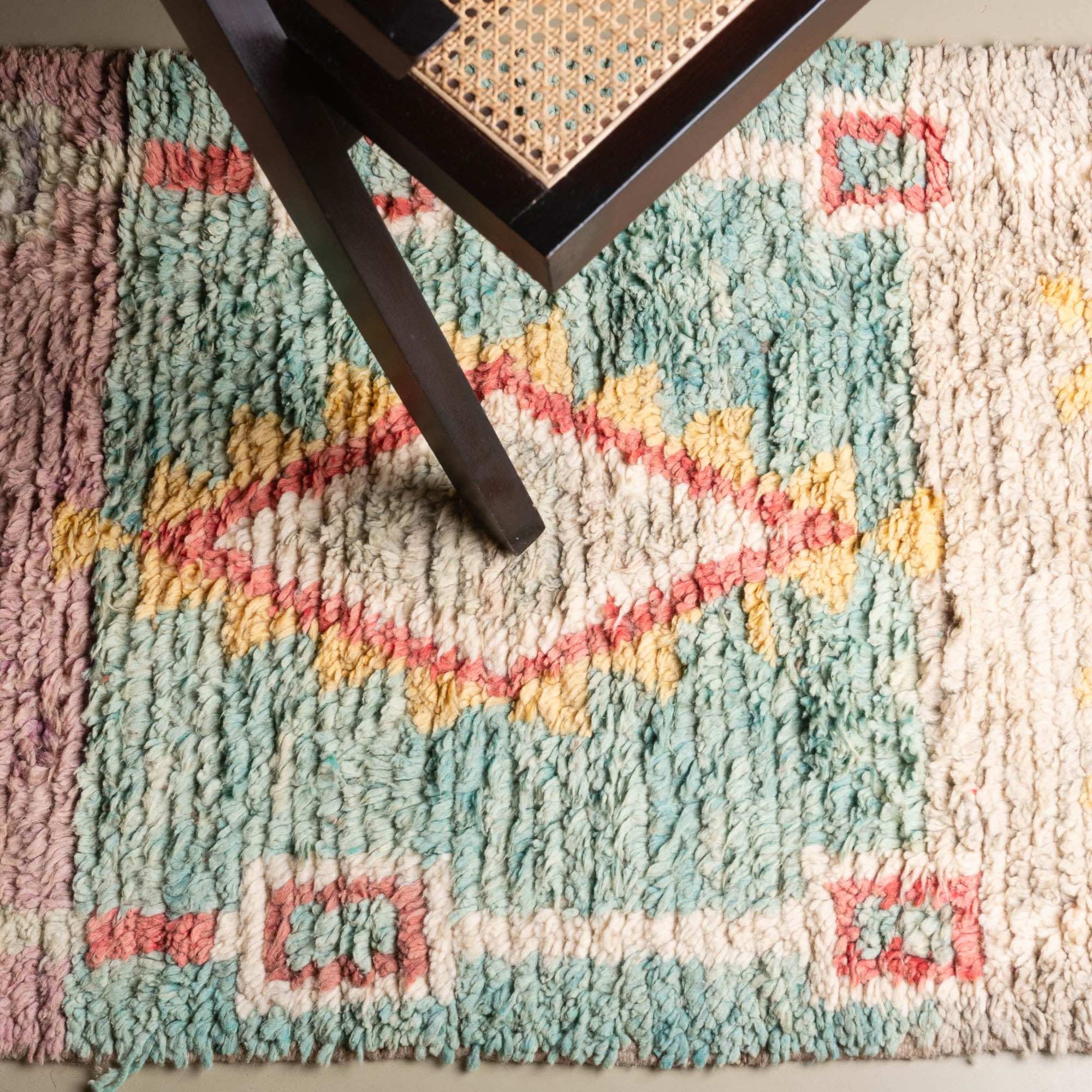 Fiddah - vintage boujad rug - Benisouk