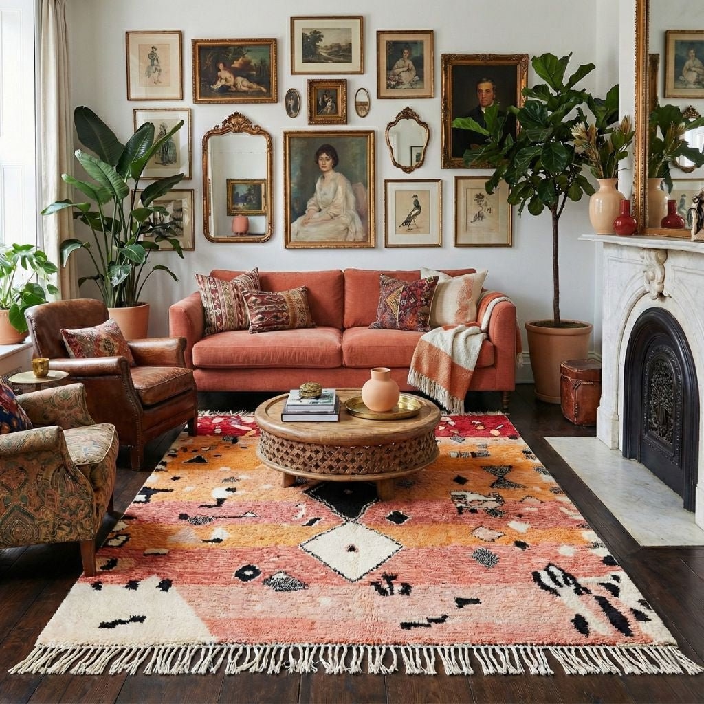 Fitnah - Shag Moroccan rug - Benisouk