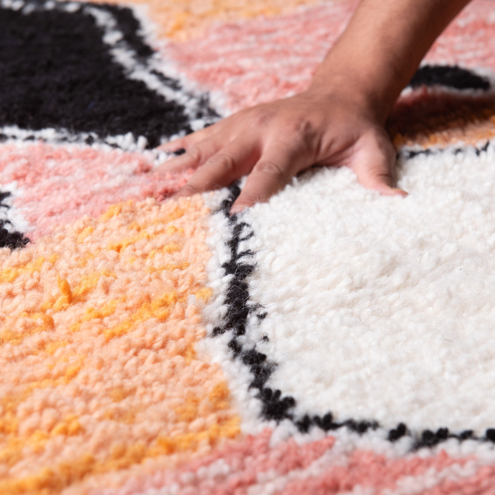 Fitnah - Shag Moroccan rug - Benisouk