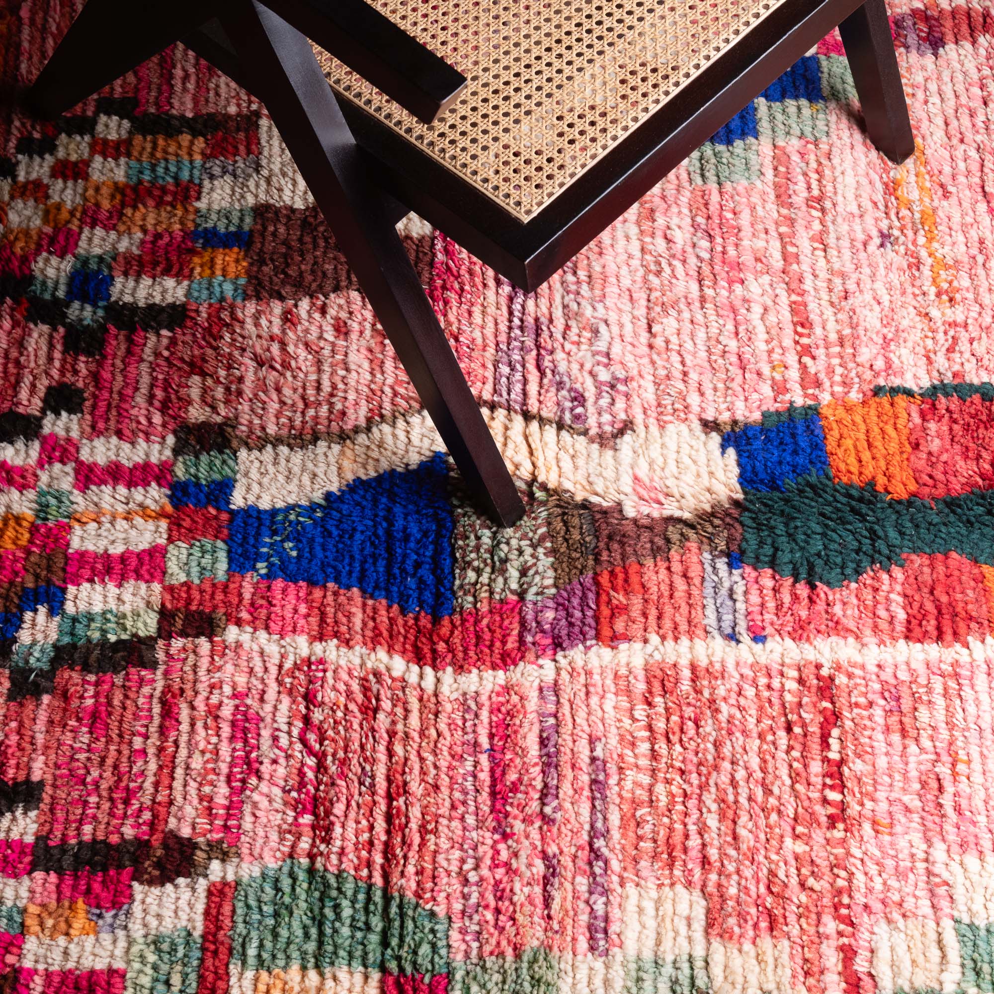 Fola - vintage boujad rug - Benisouk