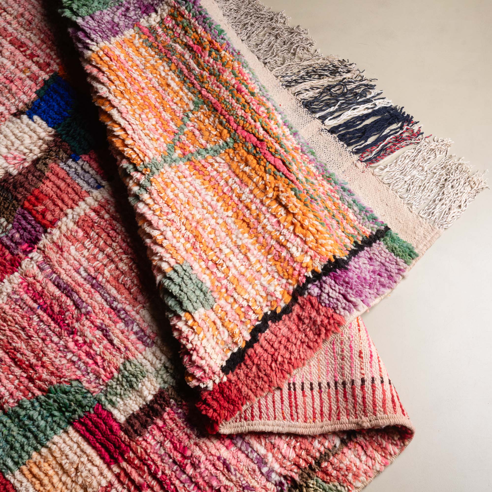 Fola - vintage boujad rug - Benisouk