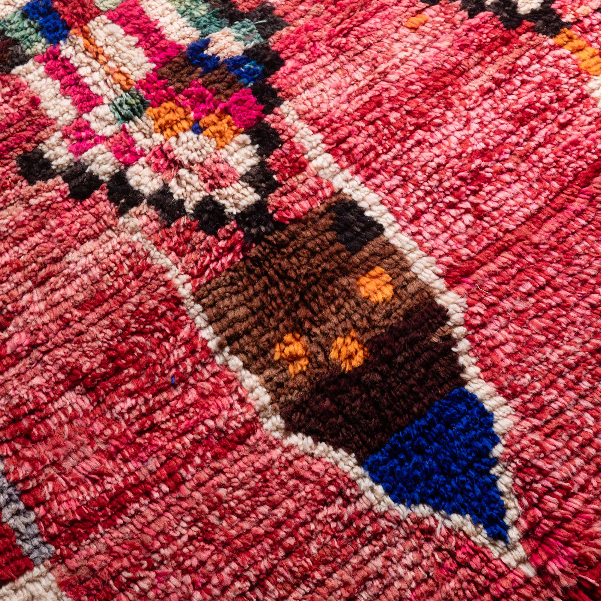 Fola - vintage boujad rug - Benisouk