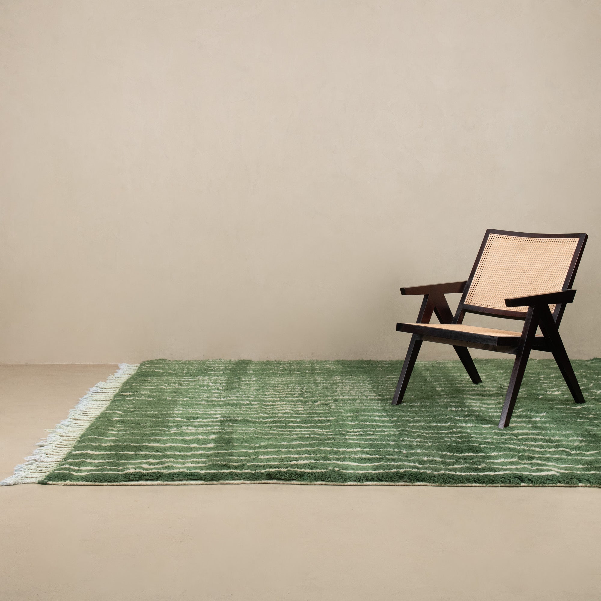 Forest Veins - Luxury Shag Moroccan Rug - Benisouk
