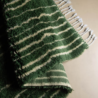 Forest Veins - Luxury Shag Moroccan Rug - Benisouk