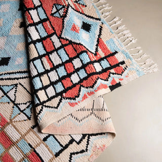 Foudel - vintage boujad rug - Benisouk