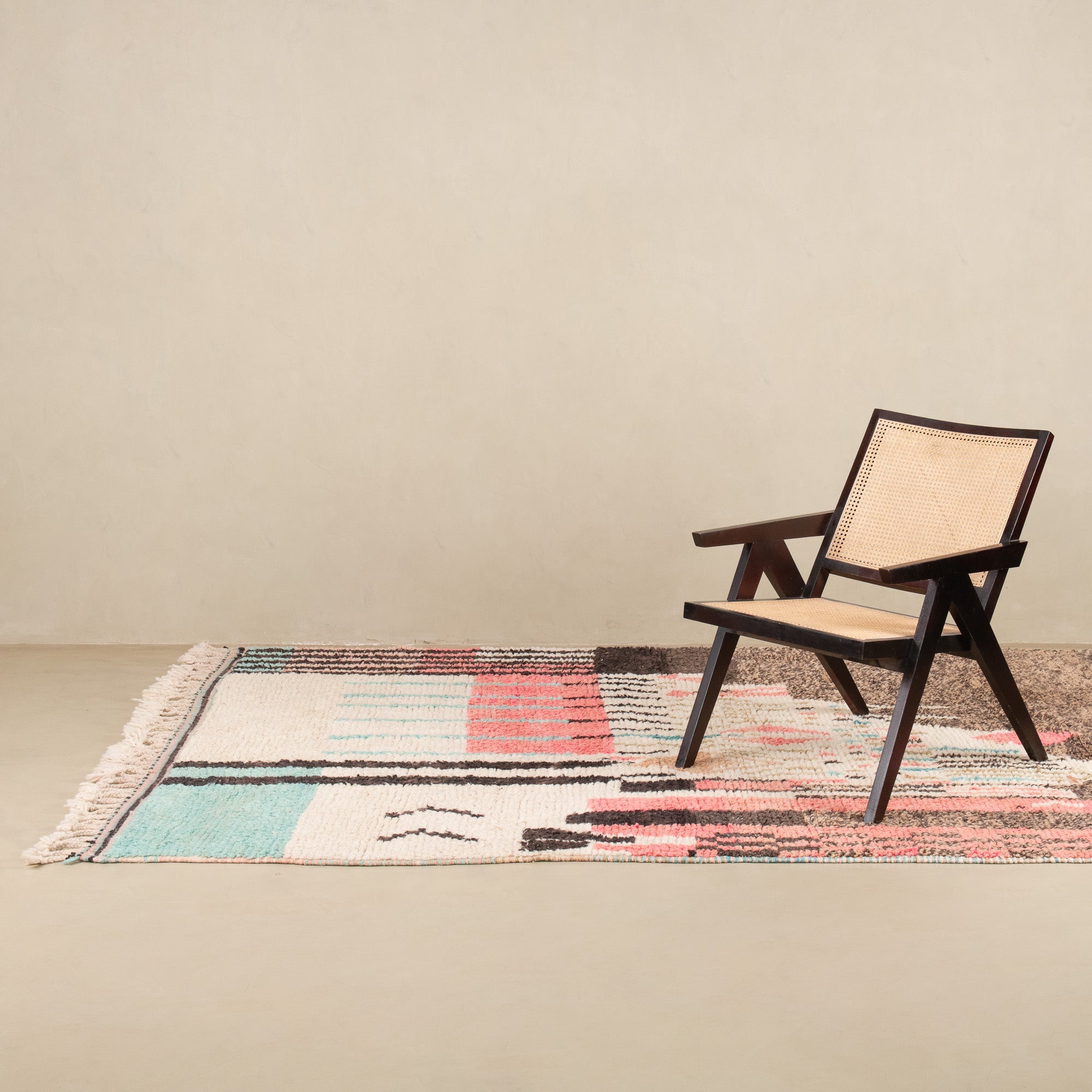 Fouziya - vintage boujad rug - Benisouk