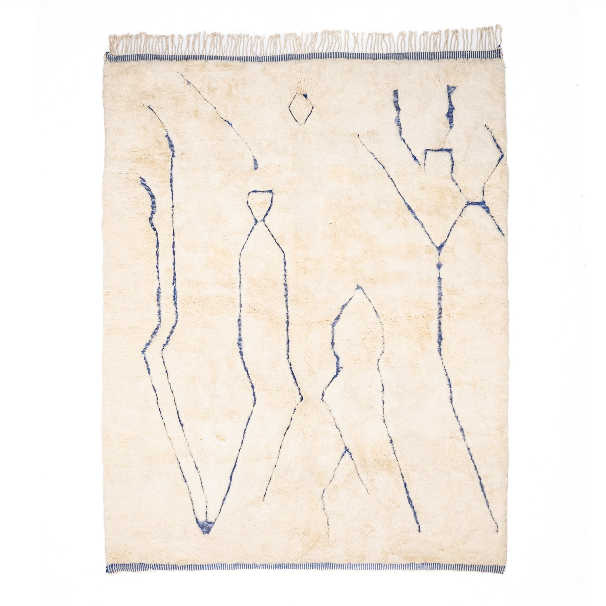 Freedom - Luxury Shag Moroccan Rug - Benisouk