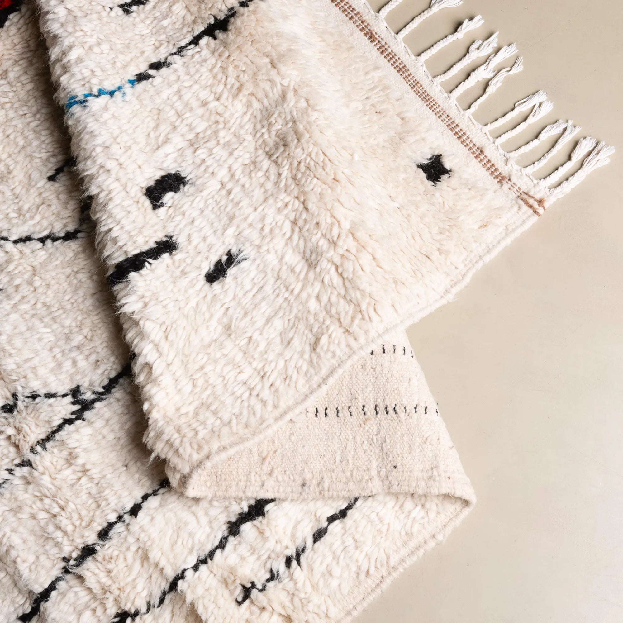 Ghaidaa - Shag Moroccan rug - Benisouk