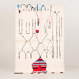 Ghaidaa - Shag Moroccan rug