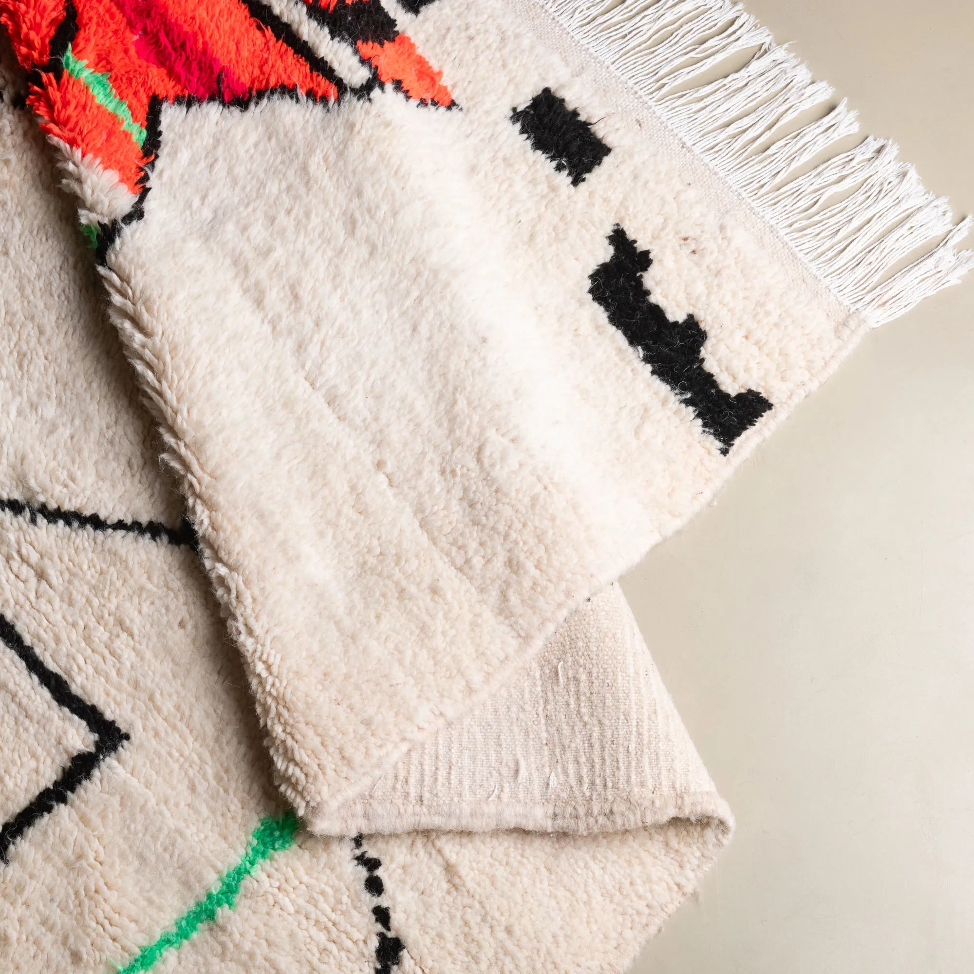 Ghaith - Shag Moroccan rug - Benisouk