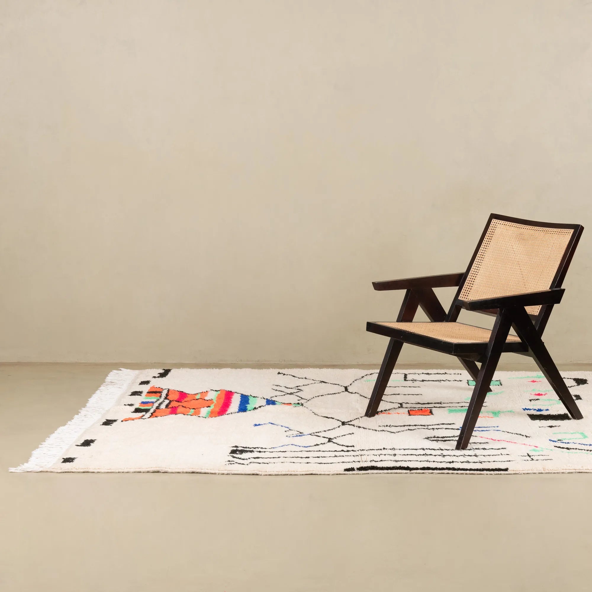 Ghaith - Shag Moroccan rug - Benisouk