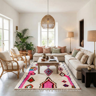 Ghazal - Shag Moroccan rug - Benisouk