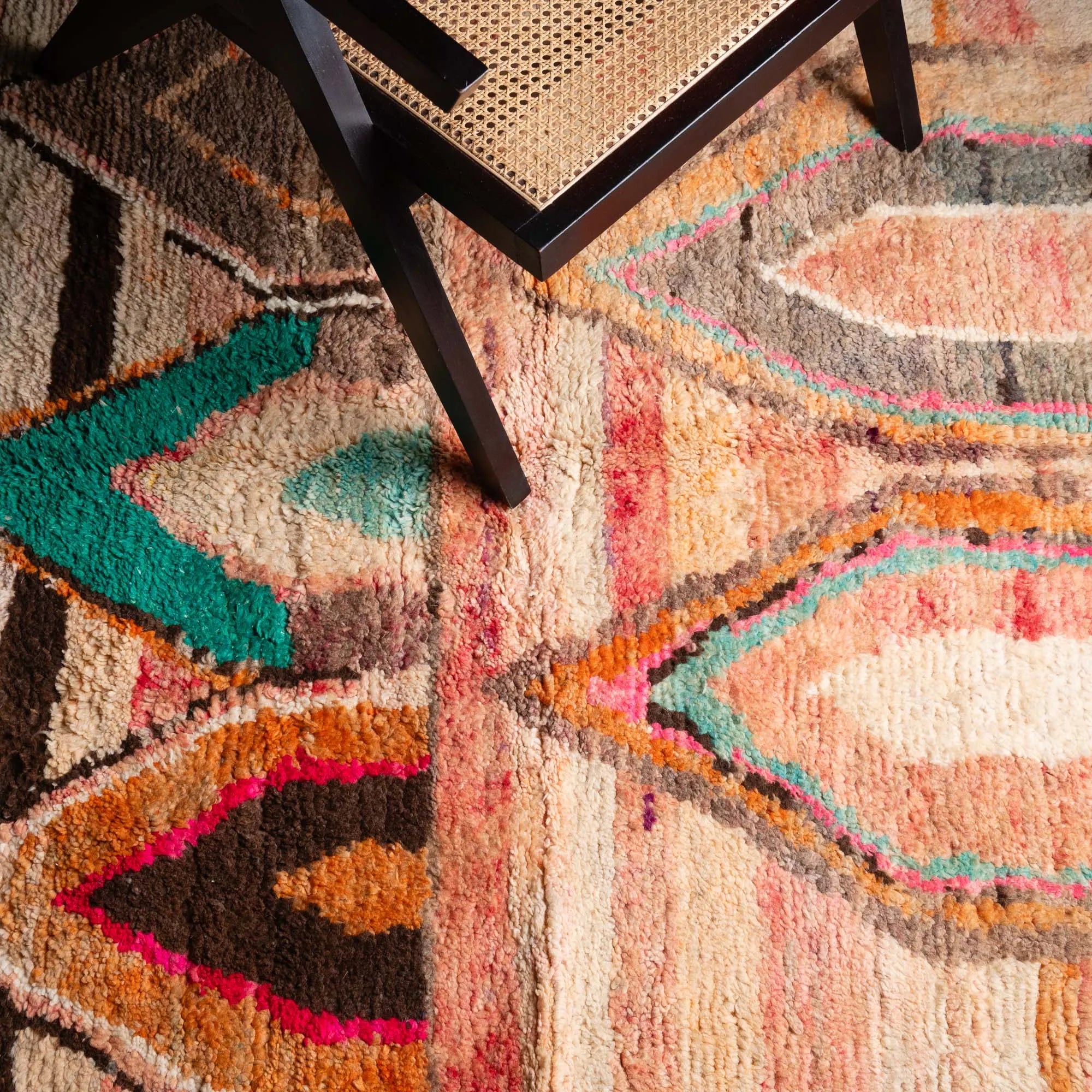 Gourrama - vintage boujad rug - Benisouk